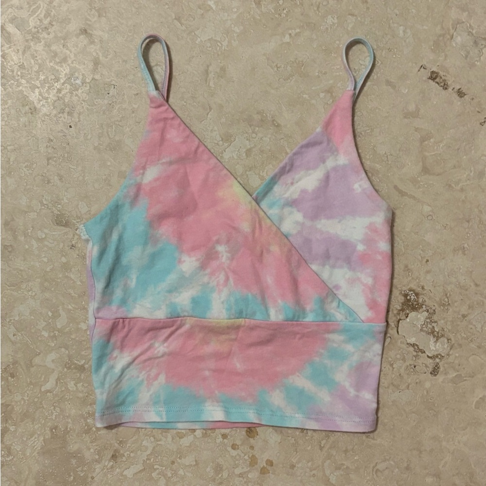 Hollister Pastel Tie-Dye Camisole